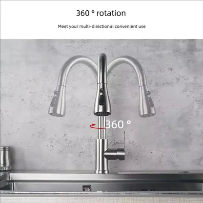 Stainless Steel Pull-Out Faucet